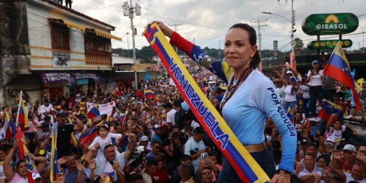 María Corina Machado: Seguimos con firmeza en una lucha que no parará hasta llegar al final