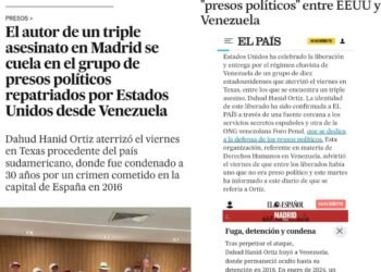 El autor de un triple asesinato en Madrid se cuela en el grupo de presos políticos repatriados por Estados Unidos desde Venezuela
