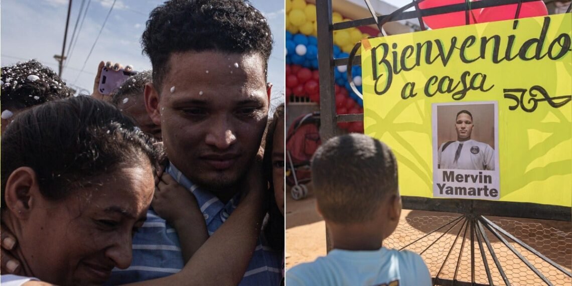 Un venezolano liberado de cárcel en El Salvador dice que sufrió torturas y pide castigo para Bukele y Trump