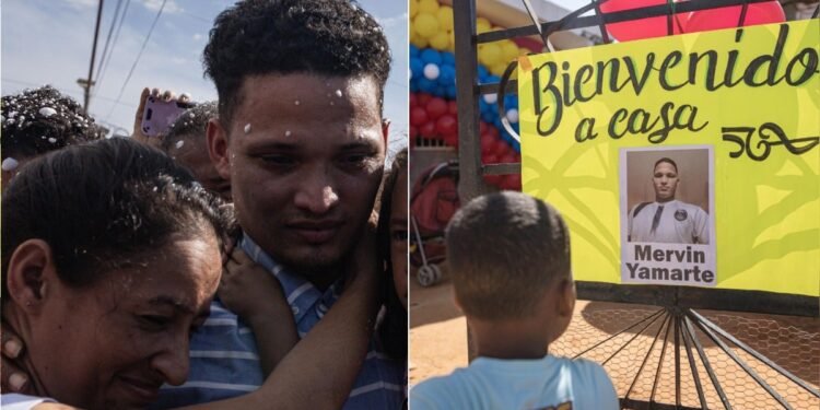 Un venezolano liberado de cárcel en El Salvador dice que sufrió torturas y pide castigo para Bukele y Trump