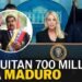 Estados Unidos asegura que se ha incautado de 700 millones de dólares en activos de Maduro
