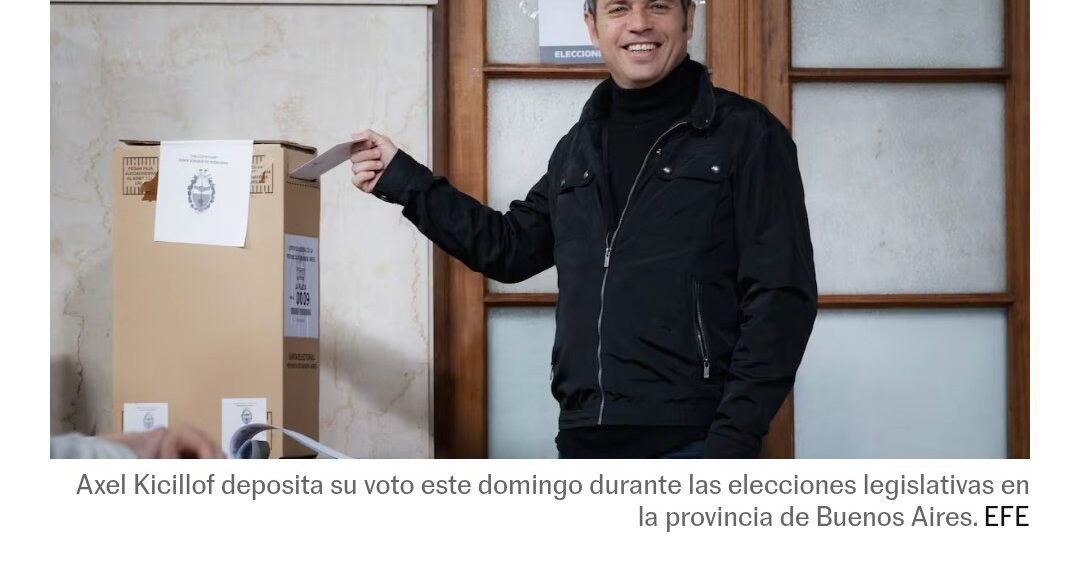 El peronismo arrasa en Buenos Aires y desafía la gobernabilidad de Milei