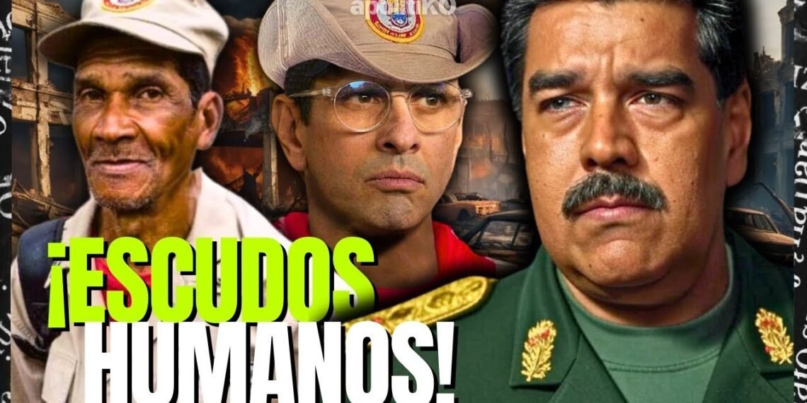 Los milicianos de Maduro: fantasía chavista, escudos humanos y carne de ‘meme’