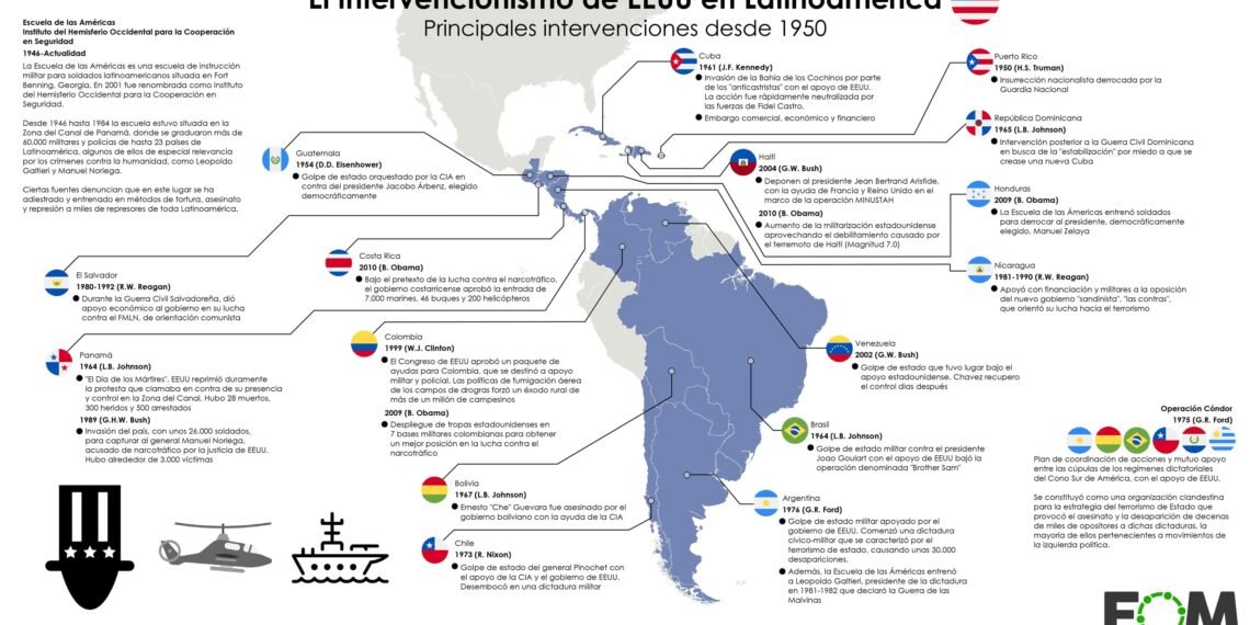 La actividad de la CIA contra el chavismo resucita el intervencionismo de EE UU en América Latina