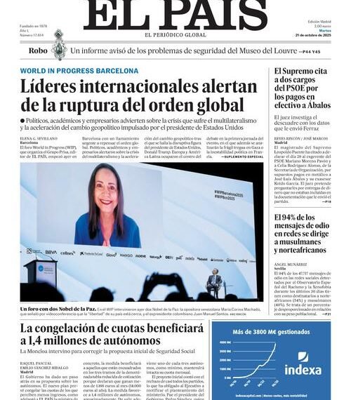 Rodrigo Paz: “Espero que Bolivia vuelva al mundo y que el mundo vuelva a Bolivia”