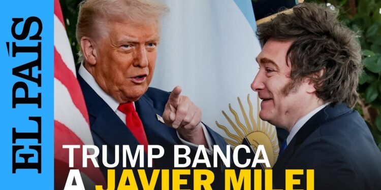 Trump condiciona la ayuda a Argentina a la victoria electoral de Milei
