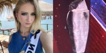 Video VIRAL: Noruega sorprendió con traje típico inspirado en un salmón en el Miss Universo