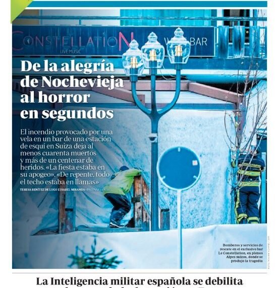 Portadas de la prensa internacional de este viernes 2 de enero de 2026