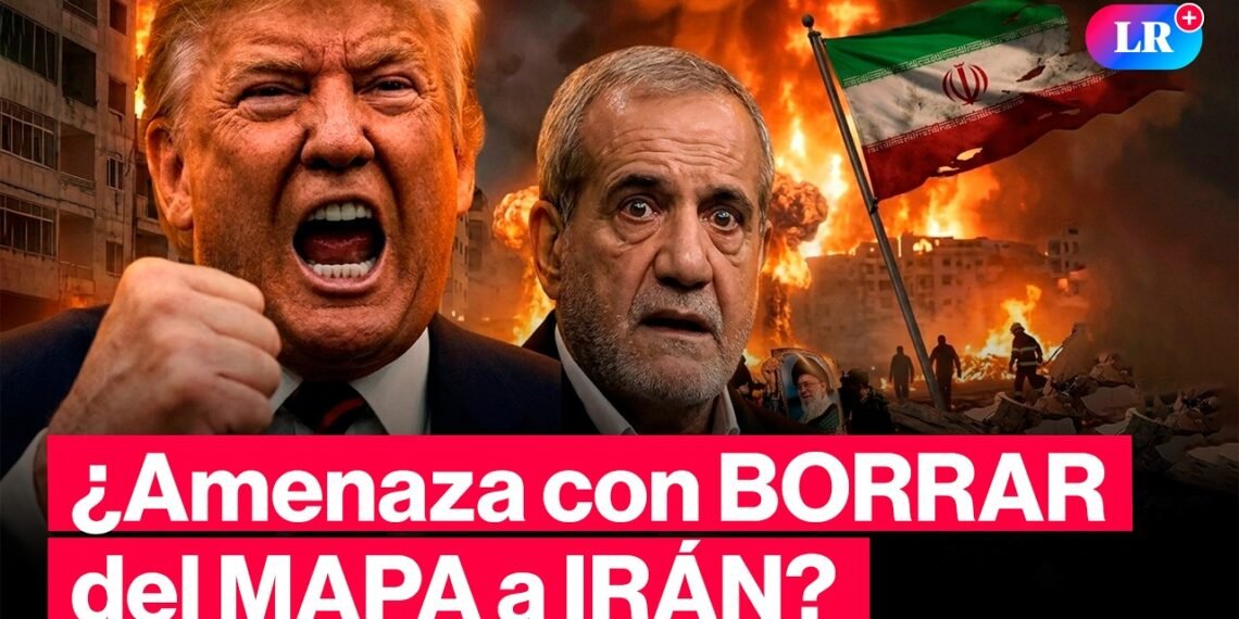 Trump amenaza a Irán con la “destrucción total” y advierte de que “recibirá un duro golpe”