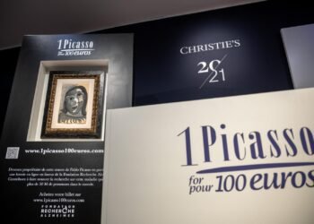 Compró una rifa de 100 euros y se ganó un cuadro de Picasso valuado en un millón