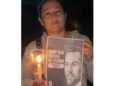 Clippve realizó una vigilia en honor a la memoria de Víctor Hugo Quero Navas afuera de El Rodeo I
